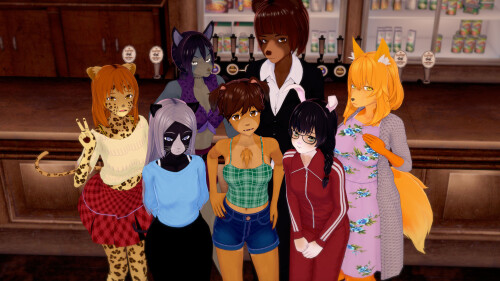 更新【日系SLG/魔物娘/动态】岩石上的尾巴 Tails on the Rocks v1.1 AI汉化【PC+安卓1.42G】